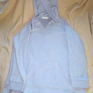 Light Lavender Hooded Sweatshirt
